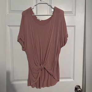 Easel nude blouse